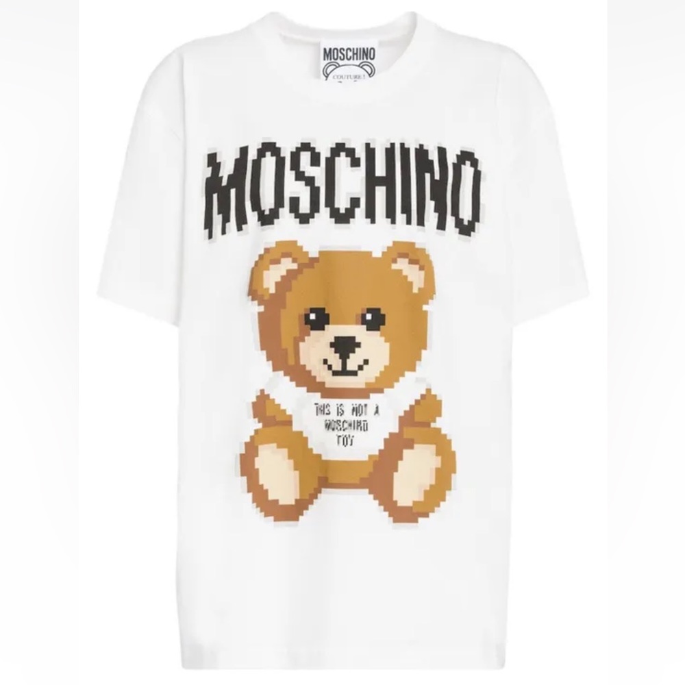 Moschino xSims Pixel Capsule Teddy Bear Tee